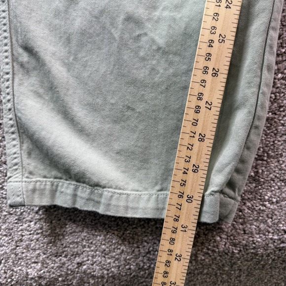 Crazy Shirts Hawaii Pants Green Mens Large Twill Comfort Casual Green - Picture 9 of 11